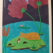 Mi Proyecto del curso: Técnicas de ilustración con acuarela y gouache. Traditional illustration, Fine Arts, Painting, Watercolor Painting, Children's Illustration, and Gouache Painting project by zazilha25 - 05.16.2021