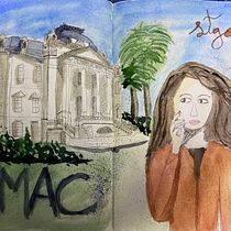 Mi Proyecto del curso: Sketching artístico en acuarela: atrévete a expresar tus ideas . Traditional illustration, Sketching, Creativit, Drawing, Watercolor Painting, and Sketchbook project by whitejade - 06.13.2021