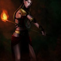 Mi Proyecto del curso: Pintura digital para personajes en Procreate. Traditional illustration, Character Design, and Digital Illustration project by ayumi.mailen.uehara - 05.17.2021
