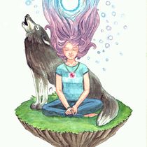 Mi Proyecto del curso: Técnicas de acuarela para ilustraciones de ensueño. Projekt z dziedziny Trad, c, jna ilustracja,  R, sunek, Malowanie akwarelą, Ilustracja w i dawnicza użytkownika theeradan - 17.05.2021