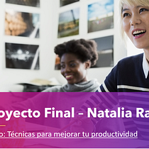Mi Proyecto del curso: Técnicas para mejorar tu productividad. Creative Consulting, Design Management, and Marketing project by jnataliaramirez - 05.17.2021