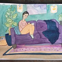 My project in Exploratory Sketchbook: Find Your Drawing Style course. Traditional illustration, Sketching, Creativit, Drawing, Watercolor Painting, Sketchbook, and Gouache Painting project by Megan Johnson - 05.16.2021