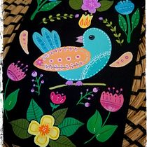 Mi Proyecto del curso: Introducción a la ilustración floral con acrílico. Ilustração tradicional, Artes plásticas, Pintura, Desenho, Pintura Acrílica e Ilustração botânica projeto de Carmen Flores - 13.05.2021