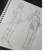 Meu projeto do curso: Desenho anatômico para principiantes. Fine Arts, Sketching, Pencil Drawing, Drawing, Realistic Drawing, and Figure Drawing project by Vitor Rafael - 05.16.2021