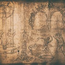 Mythology. Traditional illustration, Sketching, Pencil Drawing, Drawing, Watercolor Painting, Sketchbook & Ink Illustration project by Marc Feldmann - 05.17.2021