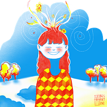 Il mio progetto del corso: Illustrazione e creazione di GIF con Procreate. Traditional illustration, Character Design, Character Animation, 2D Animation, Digital Illustration, and Digital Drawing project by Marta Besantini - 05.16.2021