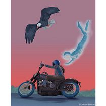 Meu projeto do curso: Procreate: técnicas de ilustração criativa. Un projet de Illustration traditionnelle, Illustration numérique , et Dessin numérique de Giovanni Berlim - 18.05.2021