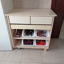Proyecto de Armario-Banco para herramientas Ein Projekt aus dem Bereich Möbeldesign und - bau, Innendesign, DIY, Tischlerei, H und werk von Xavi Garcia - 10.05.2021