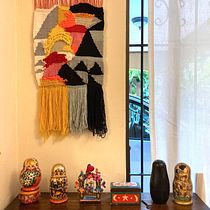 Mi Proyecto del curso: Introducción al tejido en telar de bastidor. Accessor, Design, Decoration, and Fiber Arts project by Priscilla Mora Flores - 05.19.2021