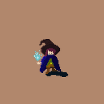 Mi Proyecto del curso: Introducción al diseño de personajes en pixel art. Un progetto di Character design, Videogiochi, Pixel art e Progettazione di videogiochi di María González Ramos - 19.05.2021