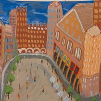 Il mio progetto del corso: Sketchbook pittorico a gouache. Un progetto di Illustrazione tradizionale, Bozzetti, Disegno, Illustrazione architettonica, Sketchbook e Pittura gouache di michelacalandrini - 19.05.2021