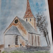 My project in Architectural Sketching with Watercolor and Ink course. Sketching, Drawing, Watercolor Painting, Architectural Illustration, Sketchbook & Ink Illustration project by T T - 05.18.2021