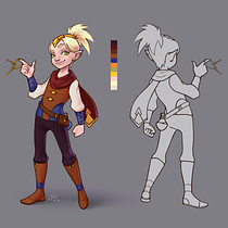 My project in Digital Painting for Characters: Color and Light course. Ilustração tradicional, Design de personagens, Ilustração digital, e Pintura digital projeto de Joice Costa Araújo - 15.05.2021
