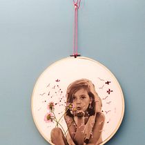Mi Proyecto del curso: Bordado en fotografías sobre tela. Photograph, Collage, Paper Craft, Printing, Embroider, and DIY project by AURORA HURTADO IZQUIERDO - 05.07.2021