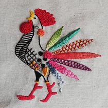 Mi Proyecto del curso: Técnicas de bordado: ilustrando con hilo y aguja. Un projet de Broderie de natalia.angulo.n - 20.05.2021