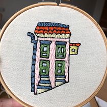 Mi Proyecto del curso: Upcycling con bordado. Fashion Design, Embroider, Sewing, DIY, Upc, and cling project by Alejandra Rivera - 05.20.2021