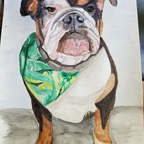 My project in Experimental Watercolor Techniques for Beginners course. Traditional illustration, Fine Arts, Watercolor Painting, and Naturalistic Illustration project by barb_lambert - 05.18.2021
