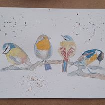 Proyecto del curso. Traditional illustration, Watercolor Painting, Realistic Drawing, and Naturalistic Illustration project by mipropianube - 05.20.2021