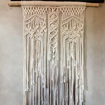 Mi Proyecto del curso: Macramé: nudos básicos y complejos . Accessor, Design, Interior Design, Decoration, Fiber Arts, and Macramé project by yeni13878 - 05.18.2021