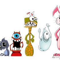 Mi Proyecto del curso: Fábrica de personajes ilustrados. Traditional illustration, Character Design, Digital Illustration, Children's Illustration, and Narrative project by Alex Lizarraga - 05.20.2021