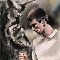 My project in Illustrated Portraits with Procreate course. Ilustração tradicional, Ilustração vetorial, Ilustração digital, e Desenho de retrato projeto de kristiina_3 - 12.05.2021