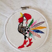 Mi Proyecto del curso: Técnicas de bordado: ilustrando con hilo y aguja. Un projet de Broderie de yareni_luna - 21.05.2021