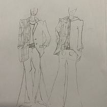 Mi Proyecto del curso: Introducción al diseño de moda. Un proyecto de Ilustración tradicional y Diseño de moda de Claudia Aranda - 21.05.2021