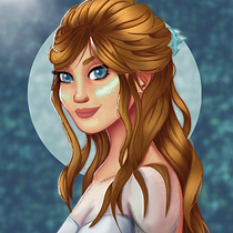 Mi Proyecto del curso: Retrato de personajes femeninos con Procreate. Projekt z dziedziny Trad, c, jna ilustracja, Ilustracja c, frowa, R, sunek c i frow użytkownika vic_gamar12 - 20.05.2021