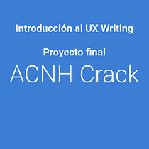 Mi Proyecto del curso: Introducción al UX Writing Ein Projekt aus dem Bereich UX / UI, Informationsdesign, Cop, writing und App-Design von Susana Castillo Valenzuela - 21.05.2021