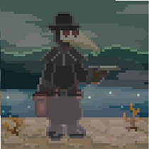 Plague doctor Ein Projekt aus dem Bereich Animation von Figuren, Videospiele, Pixel Art und Videospielentwicklung von Juan Fernando Chávez Córdova - 22.05.2021