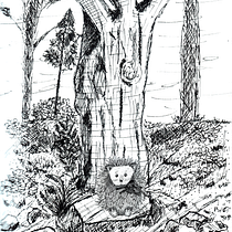 Mi Proyecto del curso: Ilustración surrealista con rotuladores Ein Projekt aus dem Bereich Traditionelle Illustration, Bleistiftzeichnung, Zeichnung, Realistische Zeichnung, Artistische Zeichnung und Illustration mit Tinte von Mili - 23.05.2021