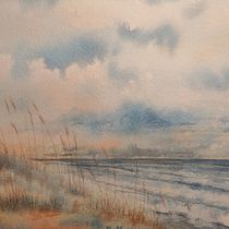 My project in Natural Landscapes in Watercolor course. Artes plásticas, Pintura, e Pintura em aquarela projeto de Lynne McDuffie - 23.05.2021
