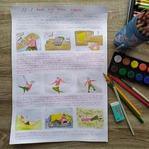 If I had my time again... . Un projet de Illustration traditionnelle, B, e dessinée, Stor, telling, Stor, board , et Narration de miri.dolezalova - 23.05.2021