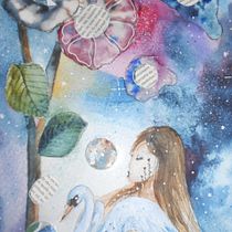 Mon projet du cours : Illustration narrative pour enfants avec des techniques mixtes. Traditional illustration, Collage, Pencil Drawing, Children's Illustration, Narrative, and Gouache Painting project by patricia LACANNE - 05.23.2021