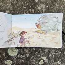 My project in Exploratory Sketchbook: Find Your Drawing Style course. Traditional illustration, Sketching, Creativit, Drawing, Watercolor Painting, Sketchbook, and Gouache Painting project by sophie_gueron - 05.23.2021