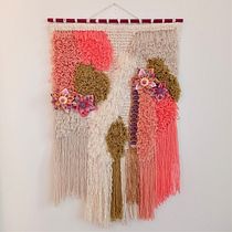 Cuidado, emergencia de flores en el desierto.. Decoração de interiores, e Tecido projeto de Daniela Rocío Martin - 07.05.2021