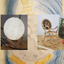flea market. Design, Traditional illustration, Fine Arts, Painting, Creativit, Creating with Kids, and Sketchbook project by Yanin Cuyen Lopez - 05.24.2021