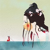 Illustration Techniques with Digital Watercolor. Un progetto di Illustrazione tradizionale, Illustrazione digitale, Pittura ad acquerello, Disegno di ritratti e Disegno digitale di Stina Ferrall - 24.05.2021