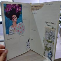 Mi Proyecto del curso:  Bullet journal creativo: planificación y creatividad . Un projet de Illustration traditionnelle, Lettering, Dessin , et Lettering manuel de Kelly Palacio Garcés - 20.05.2021