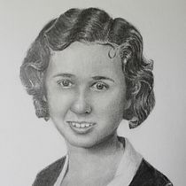 My project in Realistic Portrait with Graphite Pencil course. Traditional illustration, Sketching, Pencil Drawing, Drawing, Portrait Drawing, Realistic Drawing, Fine Arts, Artistic Drawing, and Figure Drawing project by Susan Sakurai - 05.22.2021
