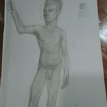 Mi Proyecto del curso: Dibujo realista de la figura humana. Traditional illustration, Fine Arts, Sketching, Pencil Drawing, Drawing, Realistic Drawing, and Figure Drawing project by mathias zapata - 05.24.2021