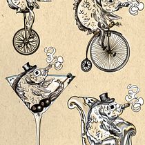 My project in Custom Tattoo Design with Procreate course. Un progetto di Illustrazione tradizionale, Graphic design, Disegno, Illustrazione digitale, Design di tatuaggi e Disegno digitale di morgantodhunter - 21.05.2021