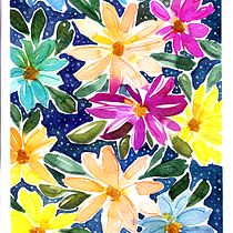 Mi Proyecto del curso: Creación de paletas de color con acuarela. Un progetto di Illustrazione tradizionale, Belle arti, Pittura, Pittura ad acquerello e Teoria del colore di Roxana Portales - 25.05.2021