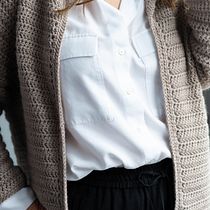 Mi Proyecto del curso:  Top-down: prendas a crochet de una sola pieza. Un progetto di Fashion design, Fiber Art, DIY e Uncinetto di artemocrea - 25.05.2021