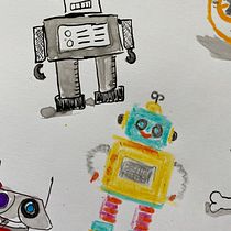 My project in Illustration Techniques to Unlock your Creativity course. Design, Traditional illustration, Fine Arts, Painting, Creativit, Creating with Kids, and Sketchbook project by voorrecht - 05.26.2021