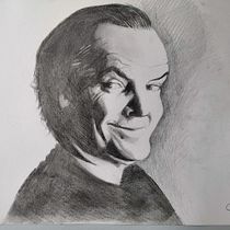 jack. Traditional illustration, Fine Arts, Sketching, Pencil Drawing, Drawing, Portrait Drawing, Realistic Drawing, Artistic Drawing, and Figure Drawing project by Benoit Cronier - 04.04.2021