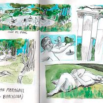 Mi Proyecto del curso: Sketching artístico en acuarela: atrévete a expresar tus ideas . Traditional illustration, Sketching, Creativit, Drawing, Watercolor Painting, and Sketchbook project by Yolanda Pastor - 05.26.2021