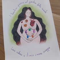 Il mio progetto del corso: Illustrazione artistica: disegna il tuo immaginario. Traditional illustration, Painting, Creativit, Pencil Drawing, and Drawing project by Alysia Giorgia Voltattorni - 05.26.2021