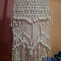 Mi Proyecto del curso: Macramé: nudos básicos y complejos . Accessor, Design, Interior Design, Decoration, Fiber Arts, and Macramé project by Fabiola Latorre - 05.26.2021