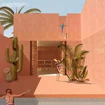 Mi Proyecto del curso: Representación gráfica de proyectos arquitectónicos. Un projet de Architecture, Design graphique, Architecture d'intérieur, Design d'intérieur, Pa, sagisme, Collage, Architecture numérique et Illustration architecturale de elena.velafi - 26.05.2021